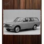 Металлическая табличка Datsun Bluebird Wagon (WP510)